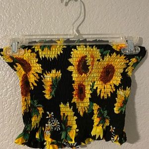 Sunflower bandeau